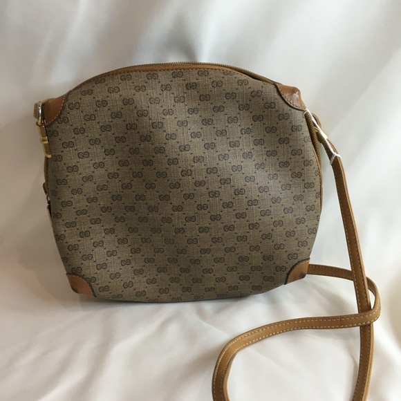 Gucci Brown GG Plus Crossbody Bag Sku#83975 - Picture 2 of 12